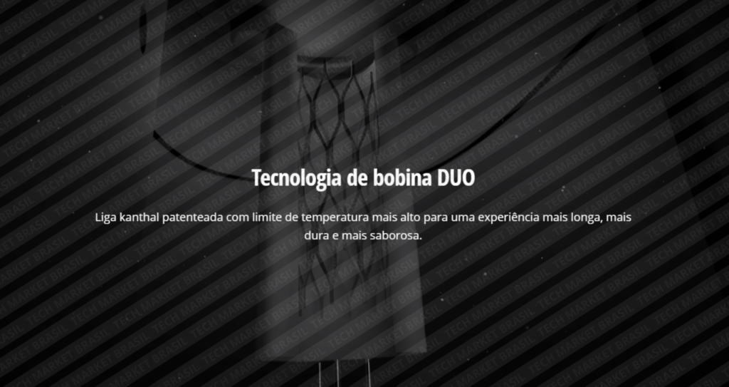 Bobina de malha do Pod Descartável BLVK Bar na Tech