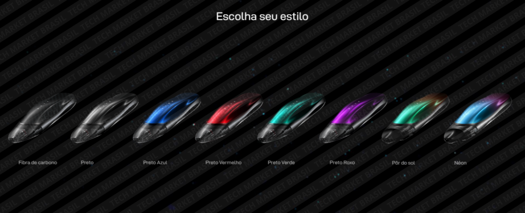Cores do Vaporesso Renova Zero 2 – POD System na Tech 