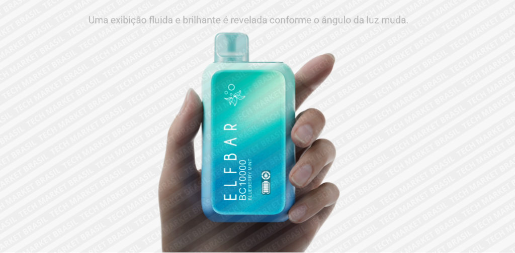 Design do Pod Descartável Elf Bar Bc10000 - 10000 Puffs na Tech Market Brasil
