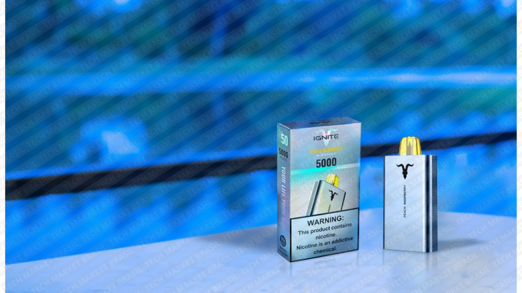 Banner do Pod Descartavél IGNITE V50 – 5000 Puffs na Tech