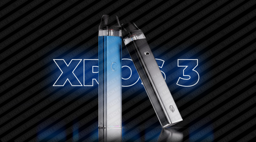 Banner do Pod Descartável Vaporesso Xros 3 na Tech Market Brasil