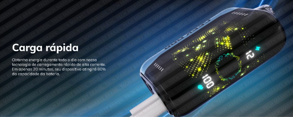 Carregamento rapido do Pod Descartável Geek Bar Pulse X 25000 Puffs na Tech