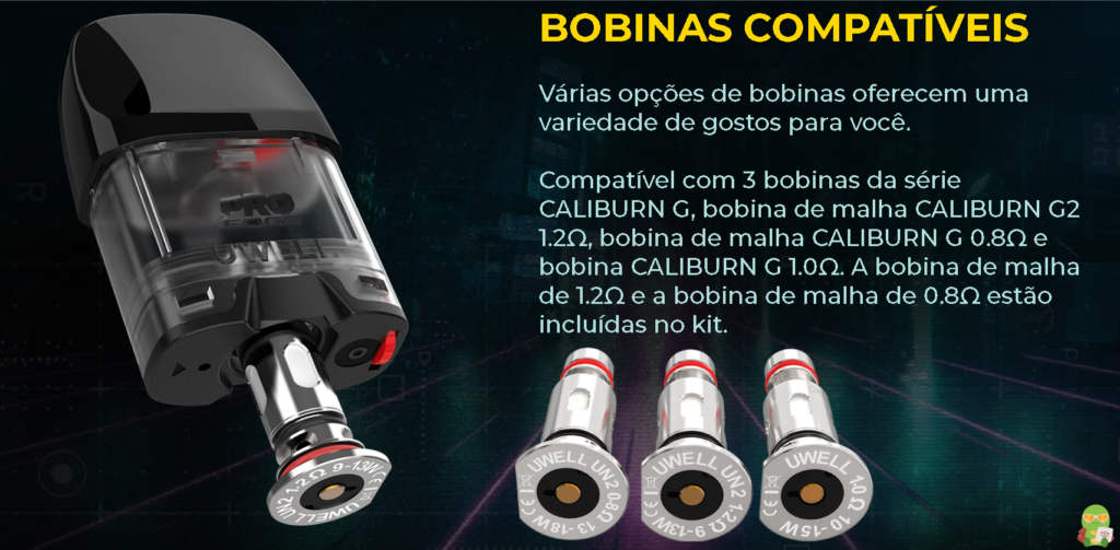 Bobina do Pod System Caliburn Gk2