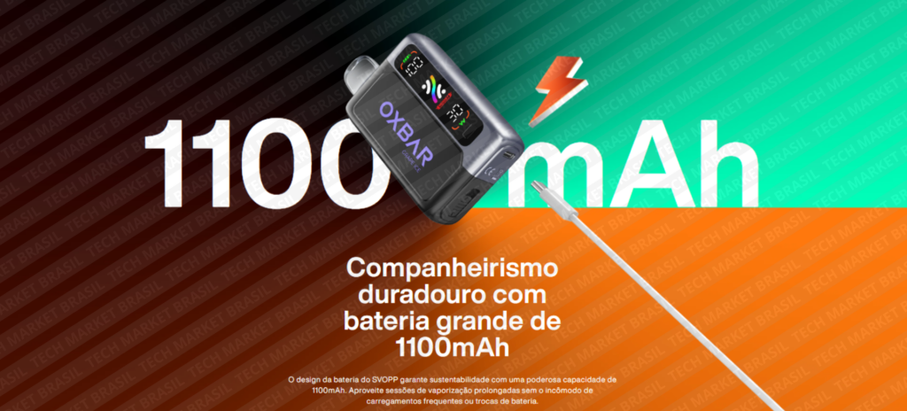 Bateria do Pod Descartavél OXBAR SVOPP KIT 32K – 32000 Puffs
