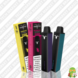 Principal Pod Descartavél Ignite V15 – 1500 Puffs na Tech