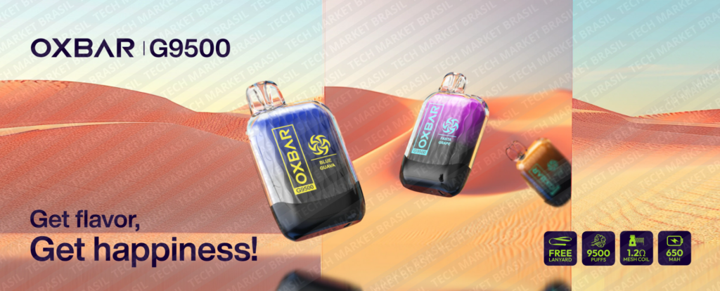 Banner do Pod Descartavél OXBAR G9500 – 9500 Puffs