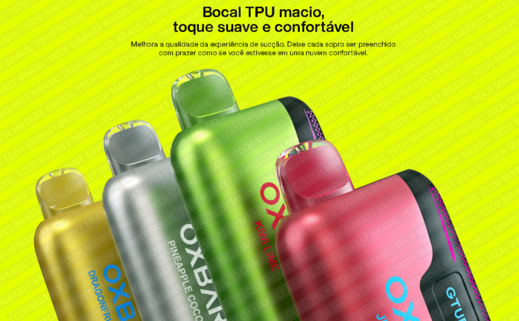 Bocal do Pod Descartável OXBAR G Turbo - 36000 puffs na Tech Market Brasil