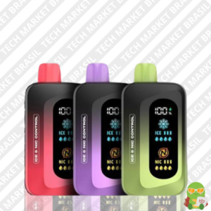 Principal Pod Descartável BLVK Ice Nic Control na Tech Market Brasil