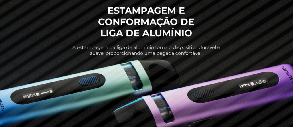 Construção do Pod System Uwell CALIBURN X na Tech Market Brasil