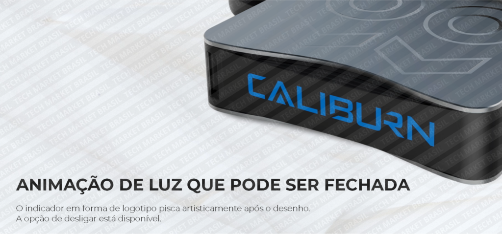 Indicador luminoso do Pod System Uwell CALIBURN AK3 na Tech Market Brasil