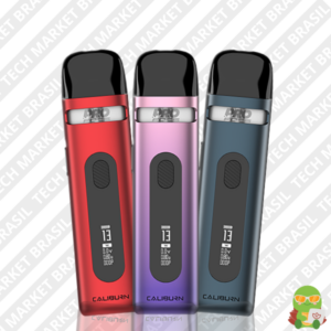 Principal do Pod System Uwell CALIBURN X na Tech Market Brasil