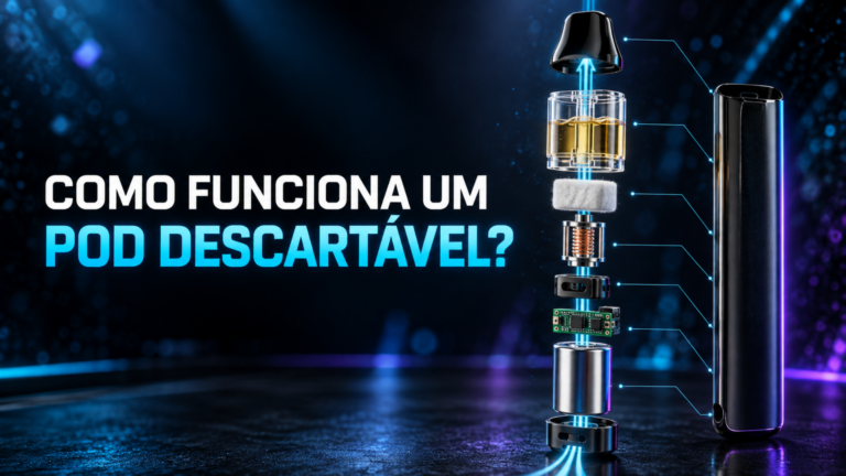 Banner do Post Como funciona um pod descartável