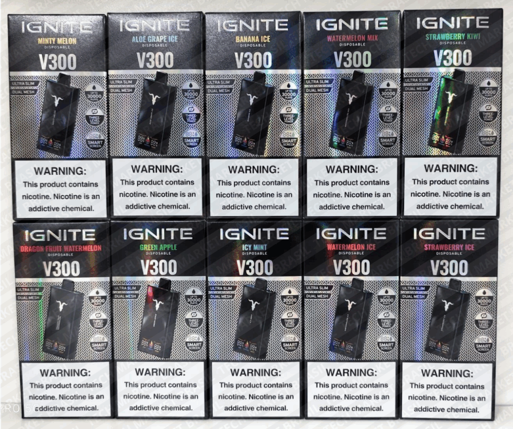 Sabores do Ignite V300 na Tech Market Brasil