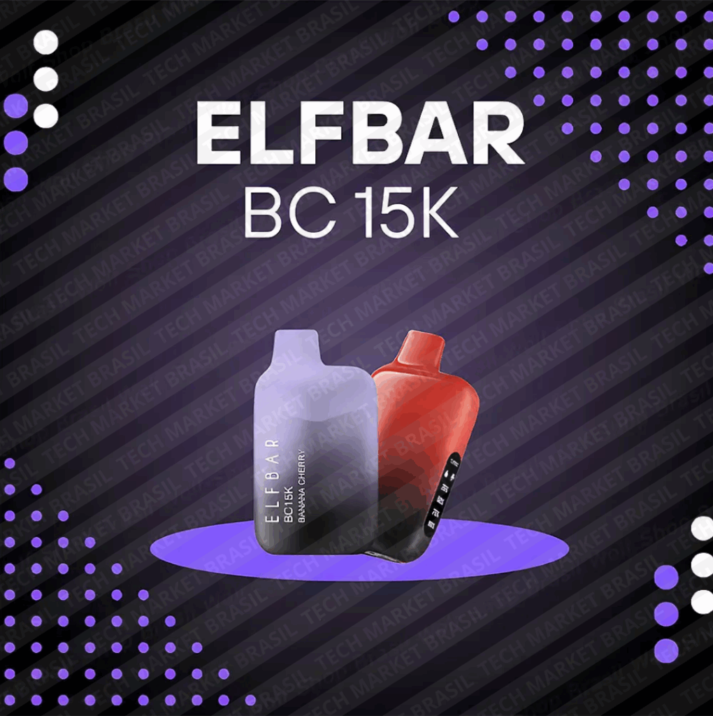 AD do Pod Descartavel Elf Bar BC15K na tech market brasil