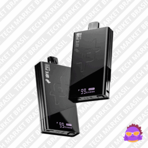 Imagem do pod descartável Life Pod The One 40K com tela digital; 40.000 puffs, tanque 22 ml e porta USB-C – Tech Market Brasil.