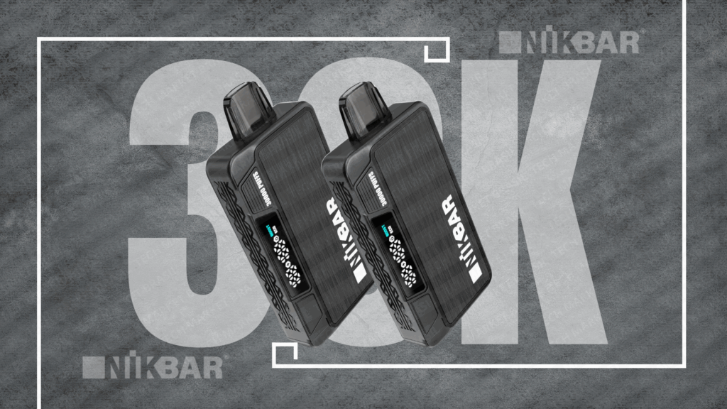 Banner do pod Descartável Nikbar 30k na Tech Market Brasil