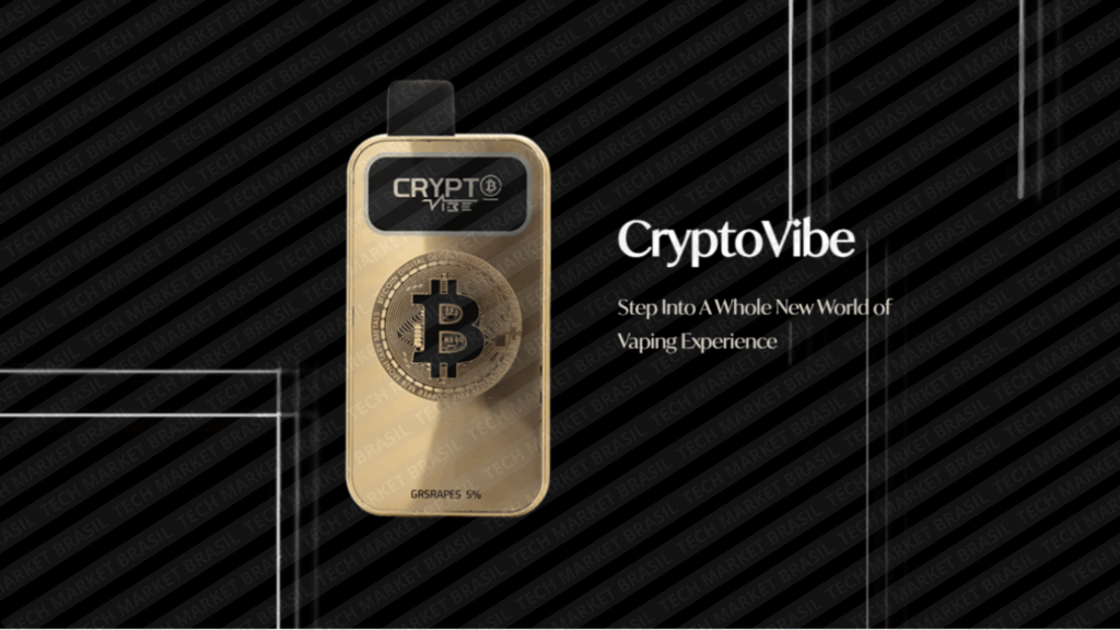 Banner do Pod Descartável Crypto Vibe 20k na Tech Market Brasil