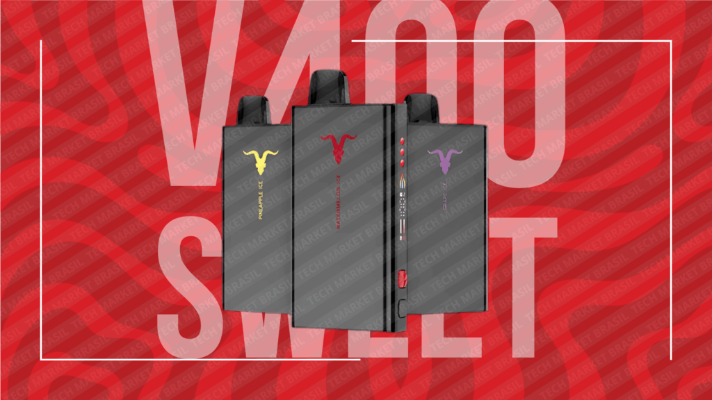 Banner do Pod descartavel Ignite V400 SWEET na Tech Market Brasil