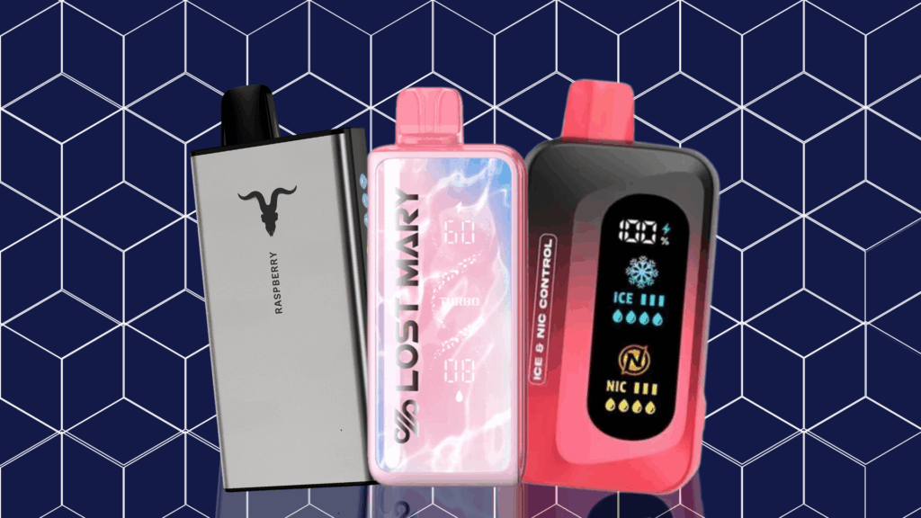 Banner do nosso Ranking 2025: os 5 melhores pods descartáveis com maior duração