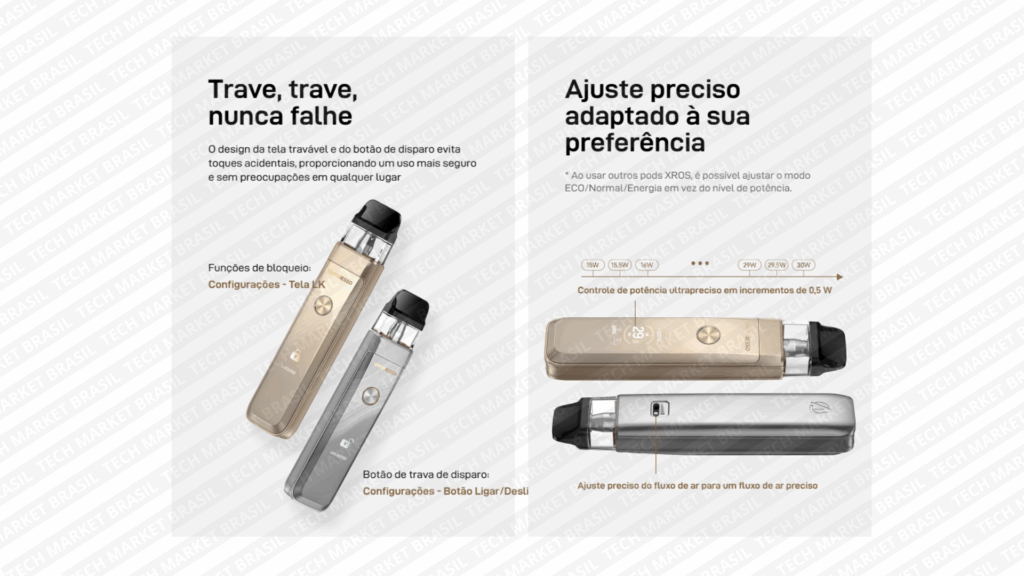 Features do Vaporesso Xros Pro 2