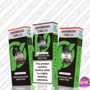 Principal do cartucho com coil Xros COREX 2.0