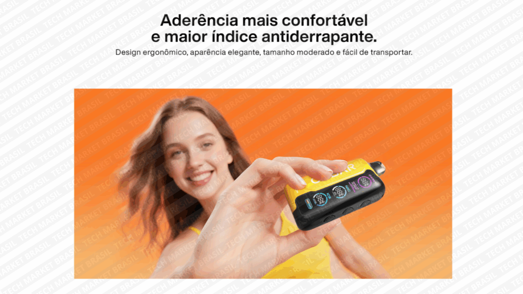 Aderencia do Pod Descartável Oxbar Tri Fusion 45k na Tech Market Brasil