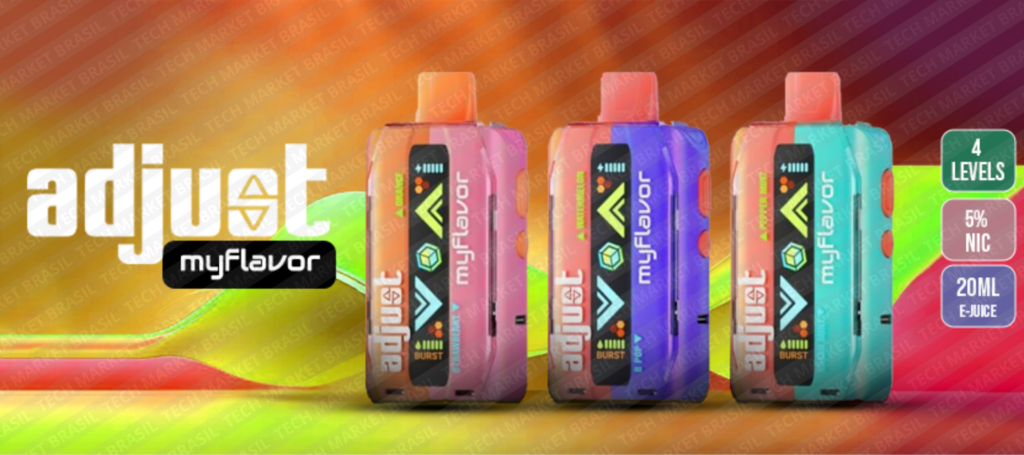 Banner do Pod Descartavel Adjust Myflavor 40k