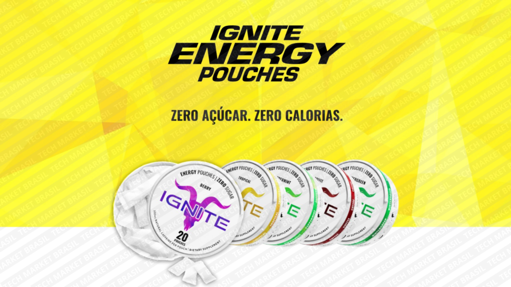 Banner do Snus Energético Ignite na Tech Market Brasil