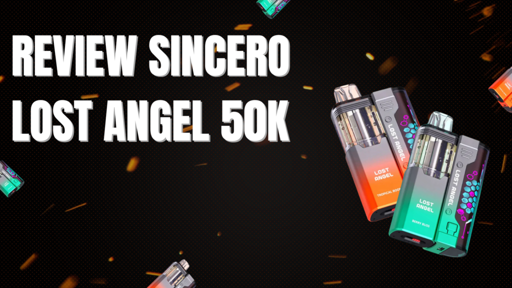 Banner Review do Descartavel Lost Angel Mate 50k