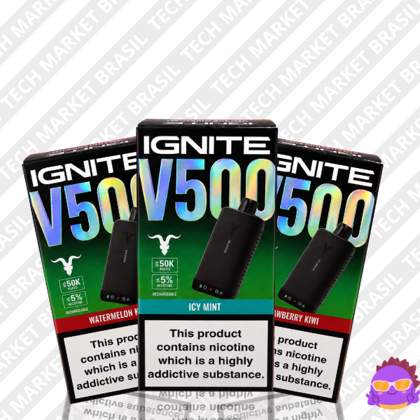 Banner do Ignite V500 na Tech Market Brasil