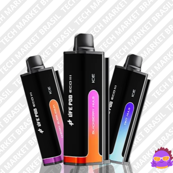 Refil Life Pod Eco 3 – 20000 Puffs – Pod Descartável