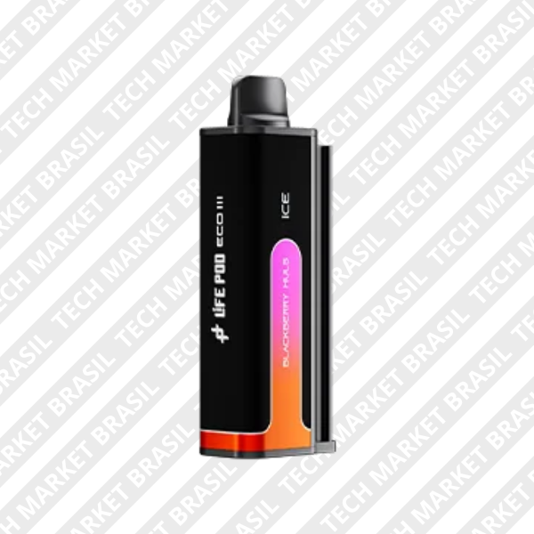 Refil Life Pod Eco 3 20000 Puffs - Blackberry Huls