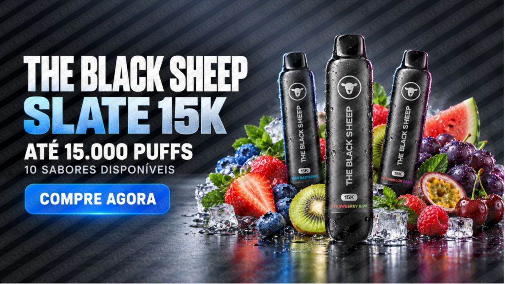 Banner do The Black Sheep Slate 15k na Tech Market Brasil