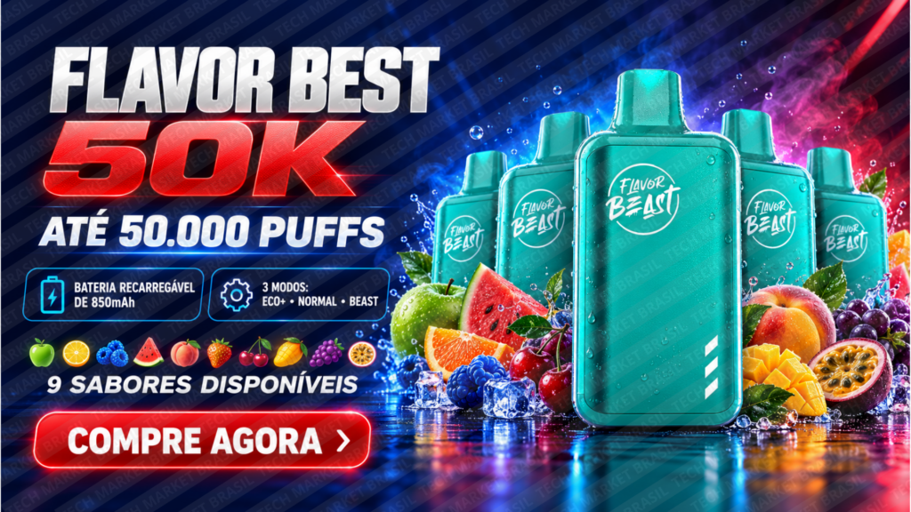 Banner do Pod Descartável Flavor Best 50k