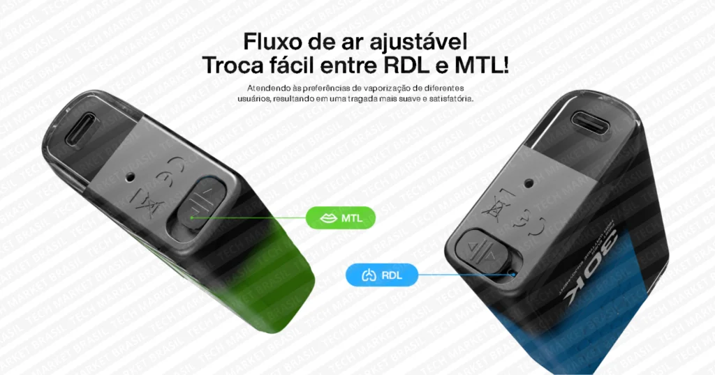 Fluxo de ar ajustavel do Tela do Pod Descartavel Banner do Pod Descartável Oxbar Magic Maze 2 – 30000 Puffs – 900mAh na Tech