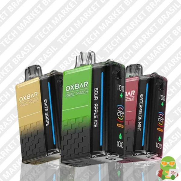 Principal Pod Descartavél Oxbar Magic Maze 2 – 30000 Puffs – 900mAh