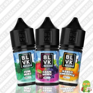 Principal do E-liquido BLVK Frost – Nic Salt – 30 ml