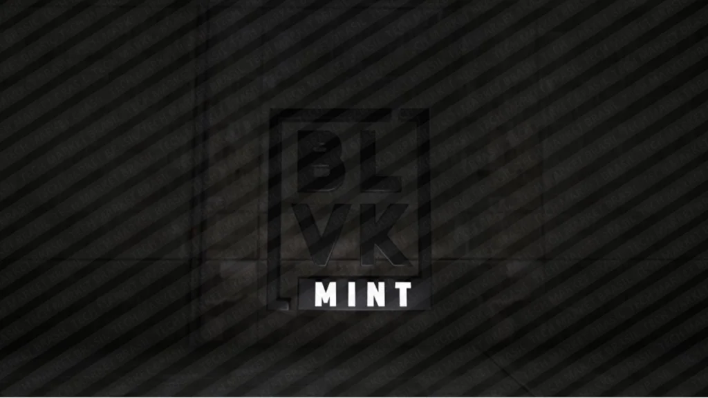 Banner do Nic Salt BLVK Mint na Tech Market Brasil