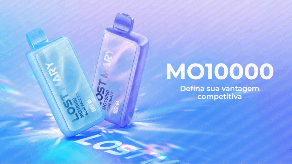 Banner do Pod Descartável Lost Mary MO10000 na Tech Market Brasil