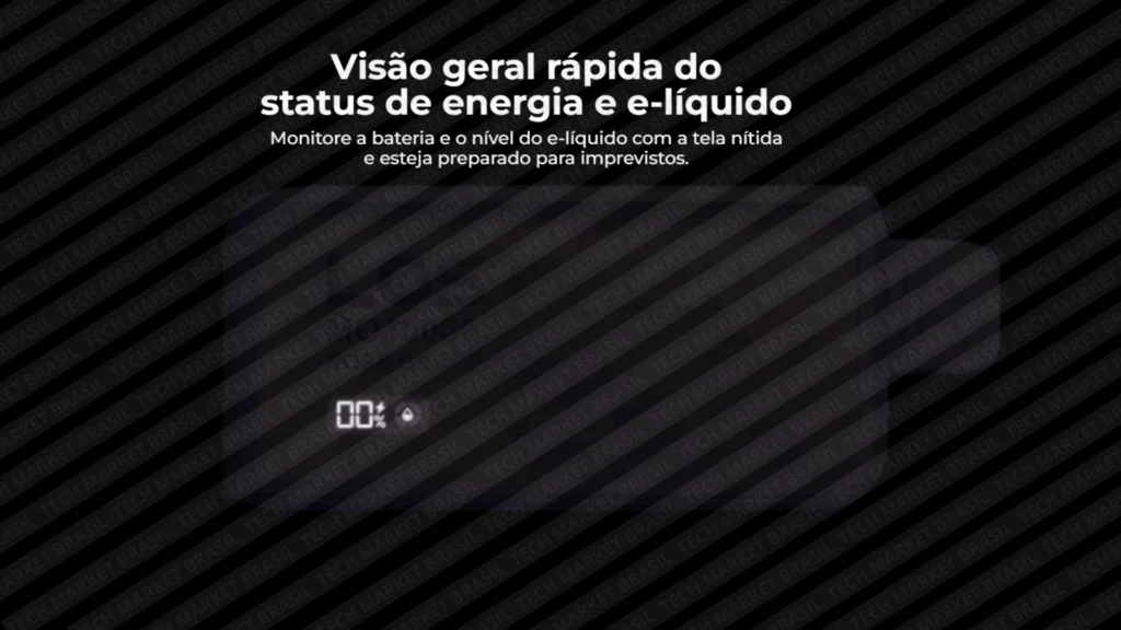 Tela do Pod Descartável Lost Mary MO10000 na Tech Market Brasil