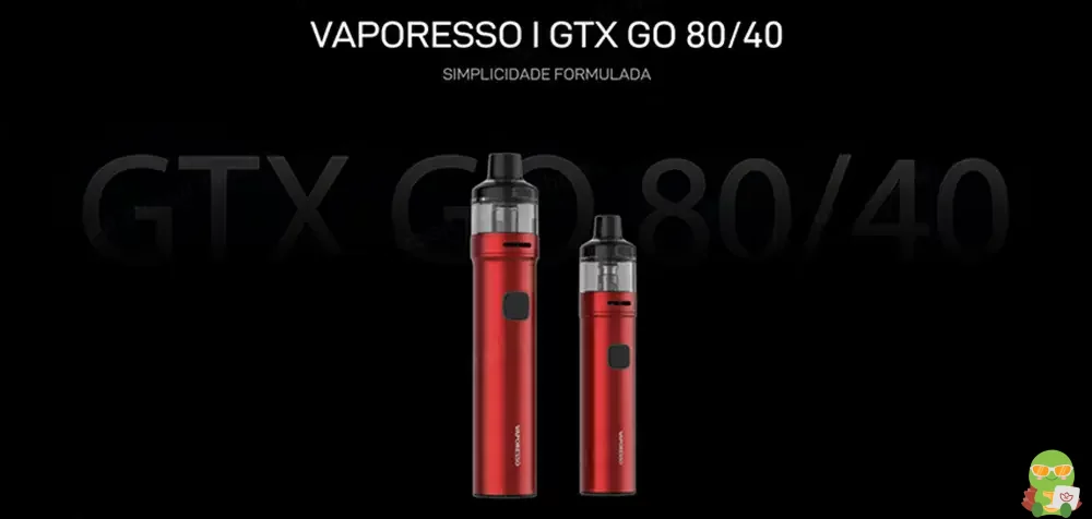 Banner Vaporesso GTX Go 40 na Tech