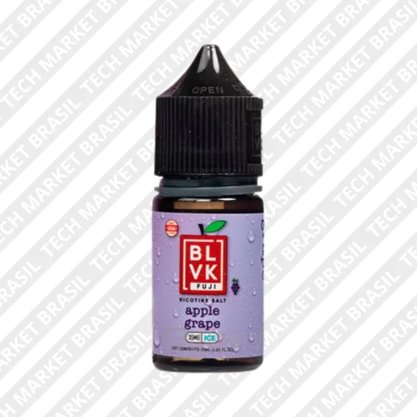 nic salt blvk fuji apple grape - tech market brasil