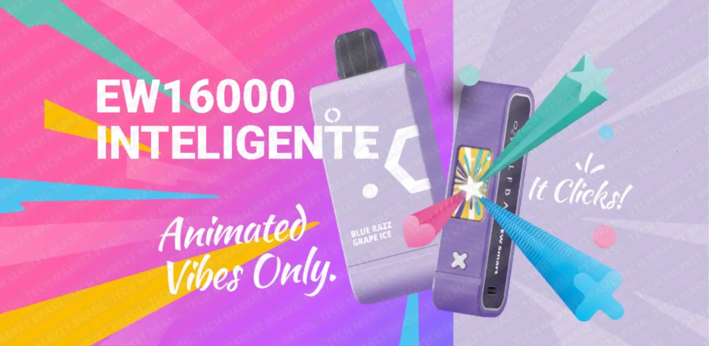 Banner do Pod Descartavél ELFBAR EW16000 SMART KIT na Tech