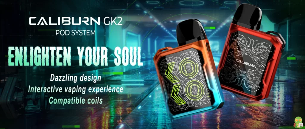 Banner do Pod System Uwell Caliburn Gk2 