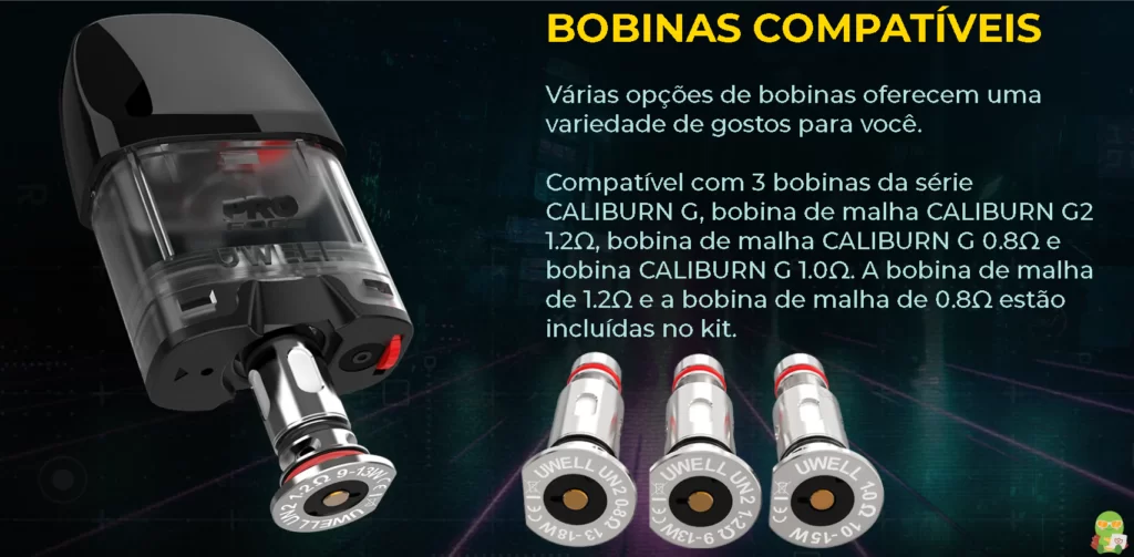 Bobina do Pod System Caliburn Gk2 