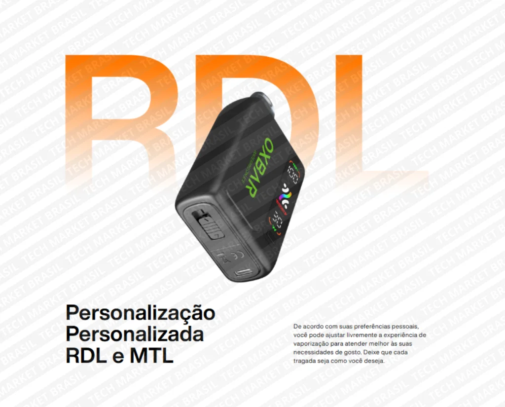 Modo RDL do Pod Descartavél OXBAR SVOPP KIT 32K – 32000 Puffs 