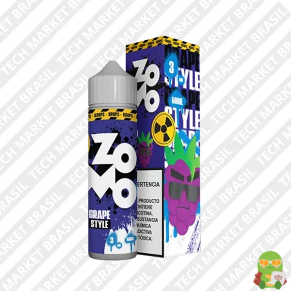 Zomo Drops 60ml – FreeBase – (3mg) Grape Style