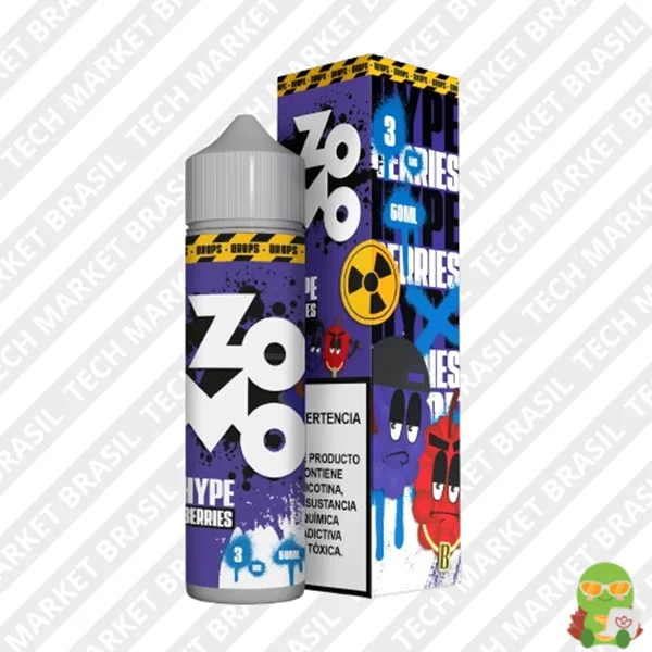 Zomo Drops 60ml – FreeBase – (3mg) Hype Berries