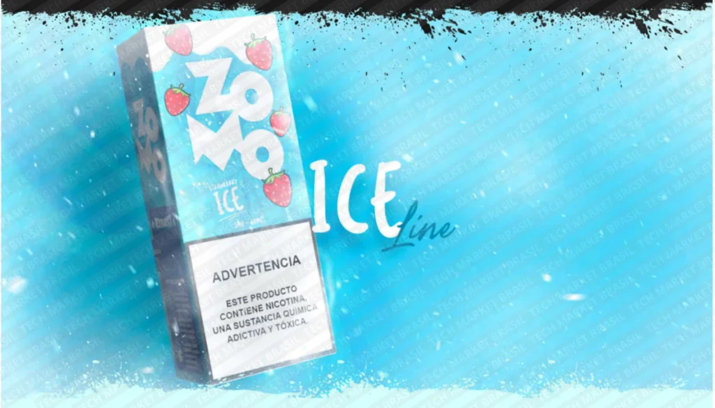 Banner do E-liquido Zomo IceBurst 60ml – FreeBase – (3mg) na Tech