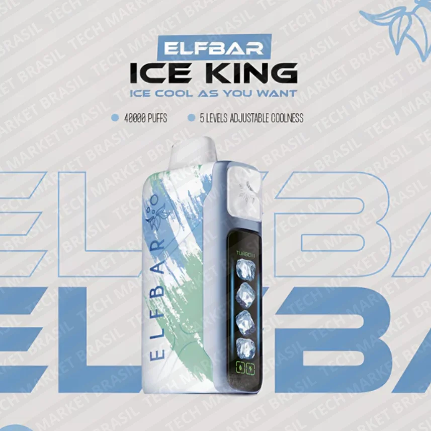 Banner do ELFBAR Ice King 40k – 40000 Puffs – Pod Descartável